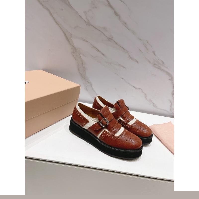 Miu Miu Leather Shoes